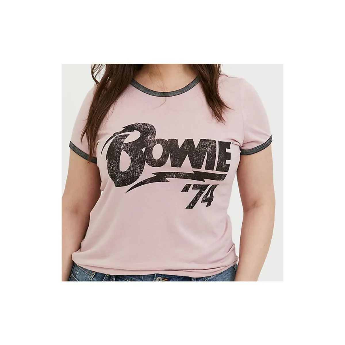 Bowie 74 Ladies Plus Size T-shirt