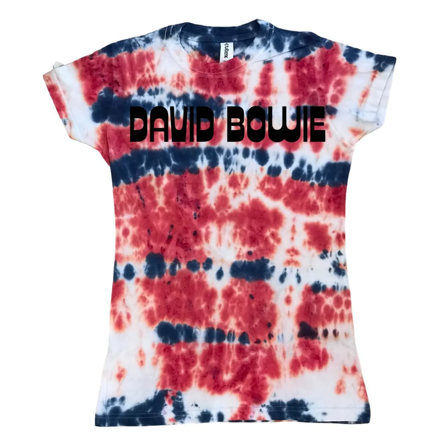 David Bowie Women's Hunky Dory Tie-Dye Logo T-Shirt