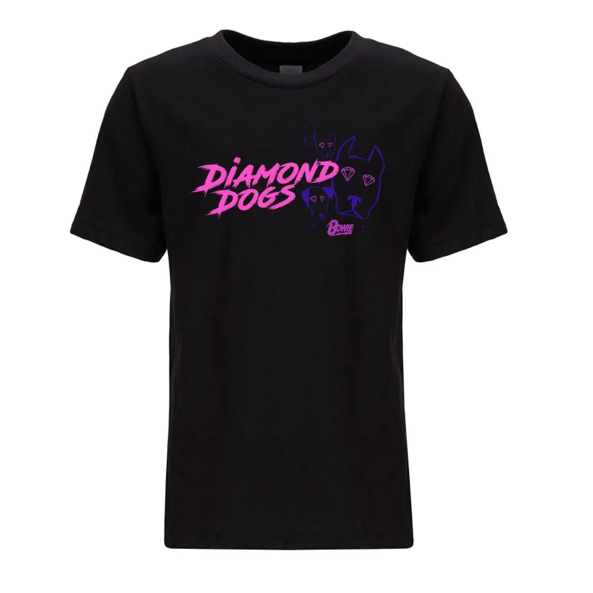 Pink Logo Diamond Dogs Rad Youth Tee