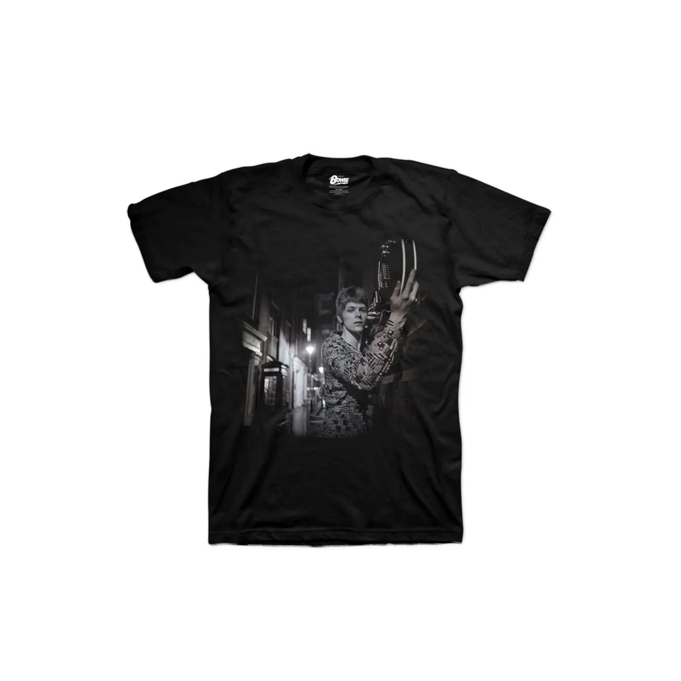 David Bowie Ziggy and his Guitar T-shirt