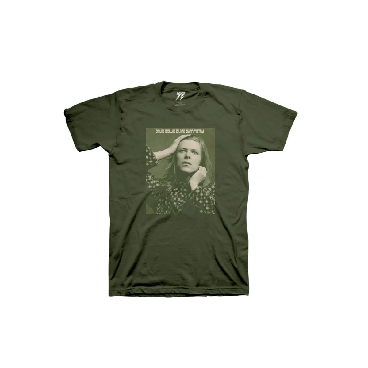 A Divine Symmetry Olive T-shirt