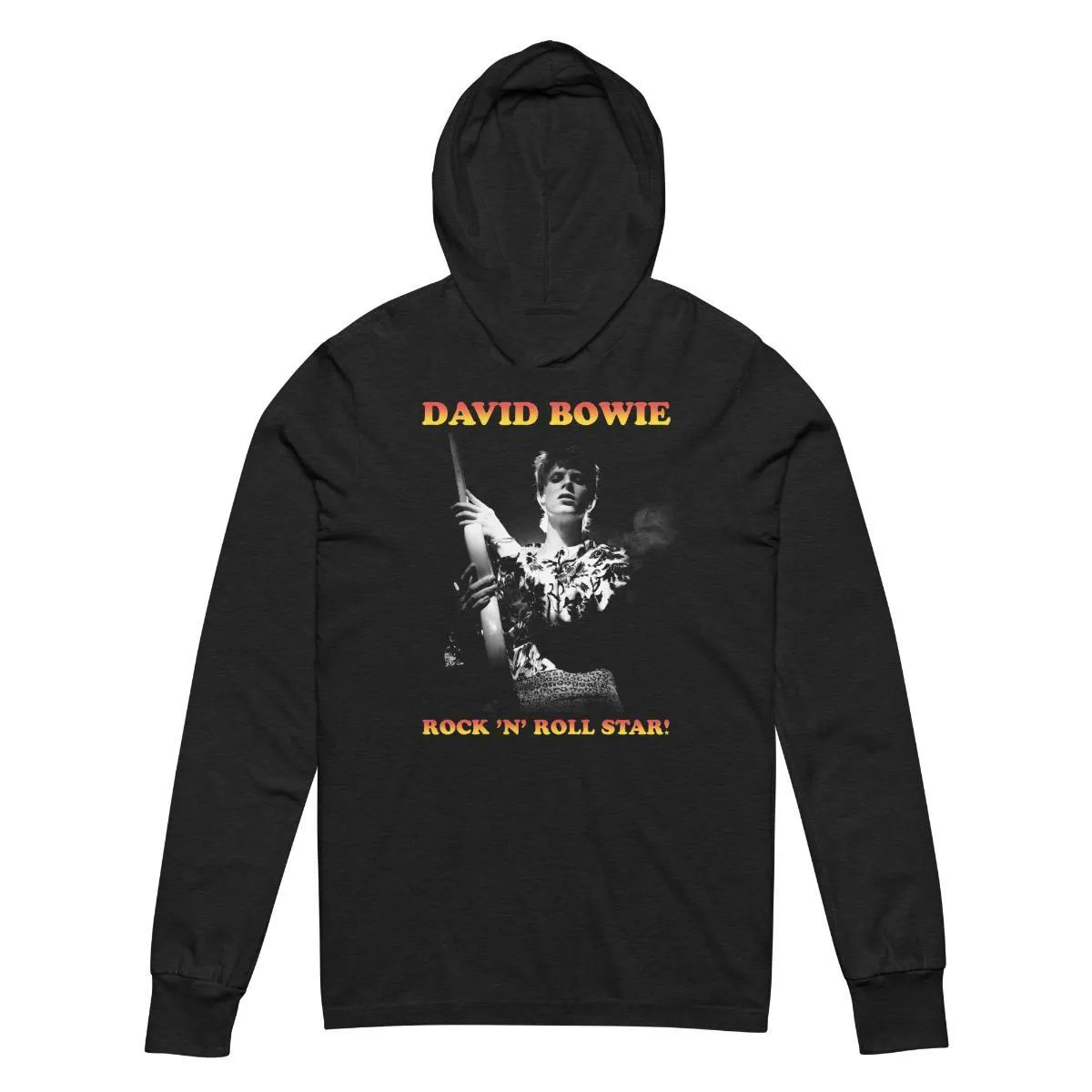 Rock n' Roll Star Hooded Long Sleeve Tee