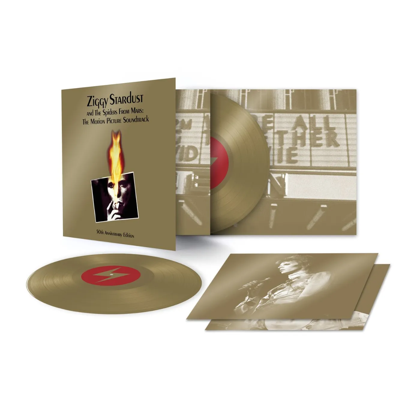 David Bowie Ziggy Stardust and The Spiders From Mars: The Motion Picture 50th Anniversary Edition 2LP