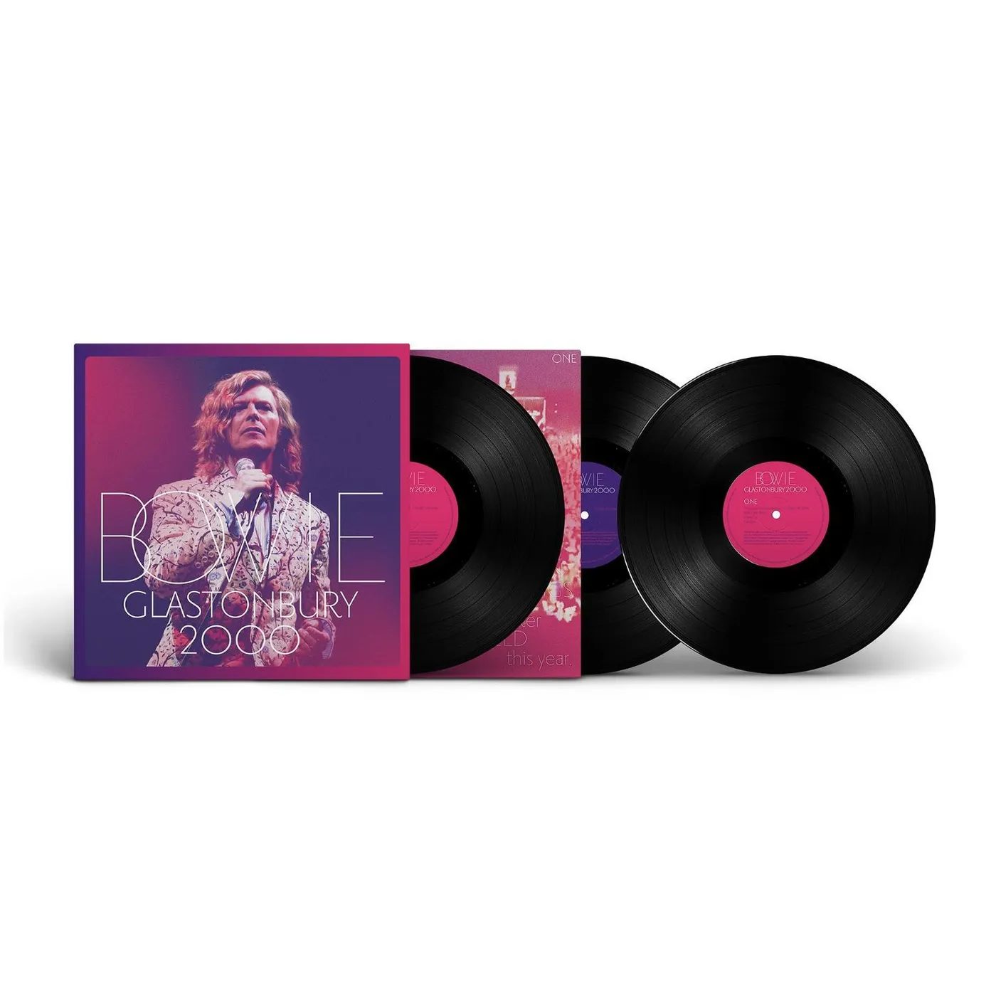 David Bowie Glastonbury 2000 3 LP (Vinyl)