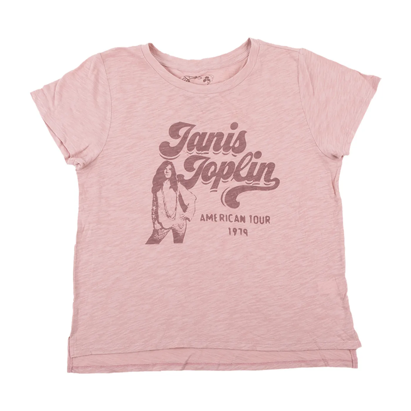 Janis Joplin American Tour 1970 Heather Rose T-shirt