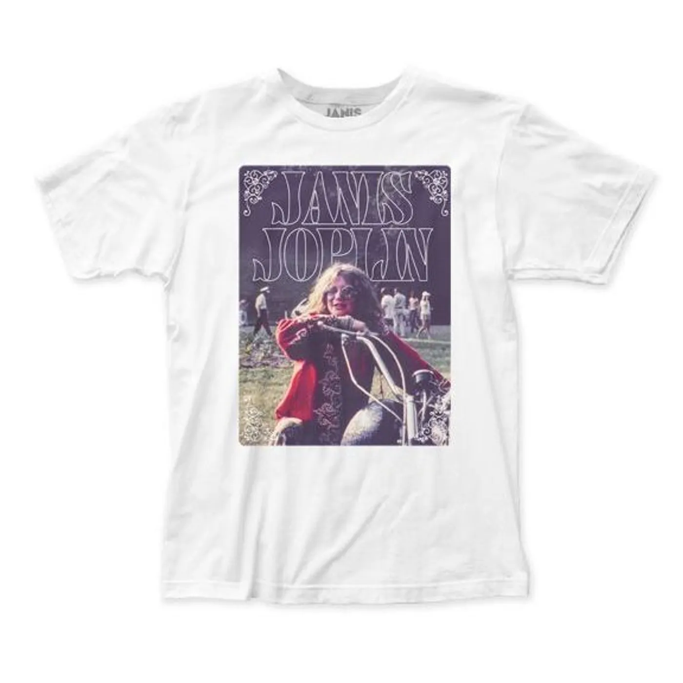 Janis Joplin Greatest Hits Motorcycle Cover T-shirt