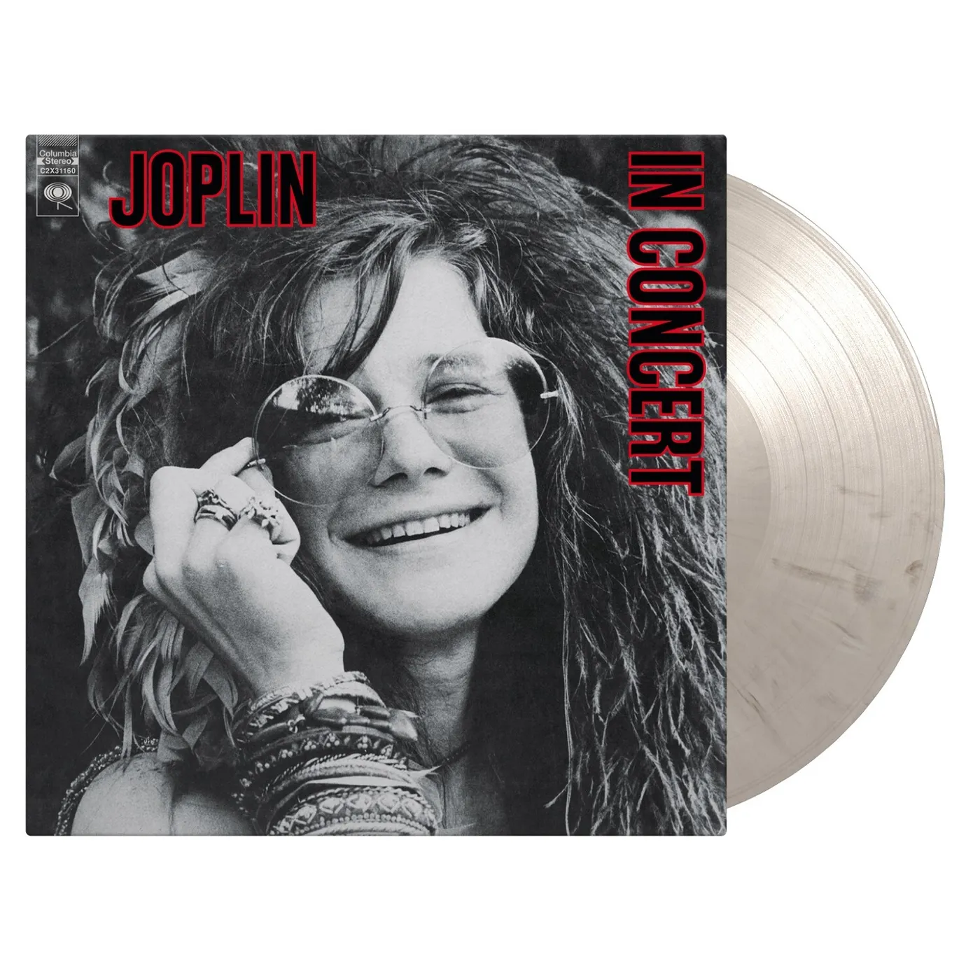 Janis Joplin Joplin In Concert - 180g Black & White Marbled Vinyl 2LP