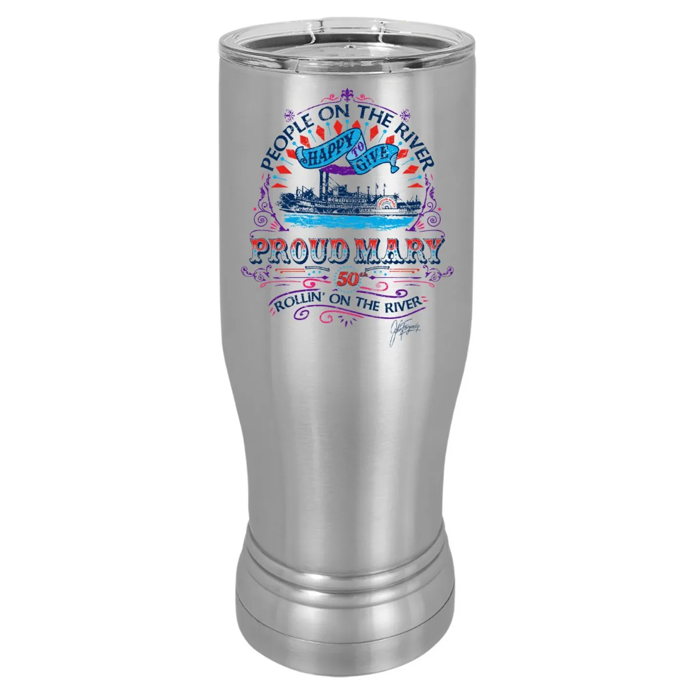 John Fogerty Proud Mary Polar Camel Pilsner Travel Mug