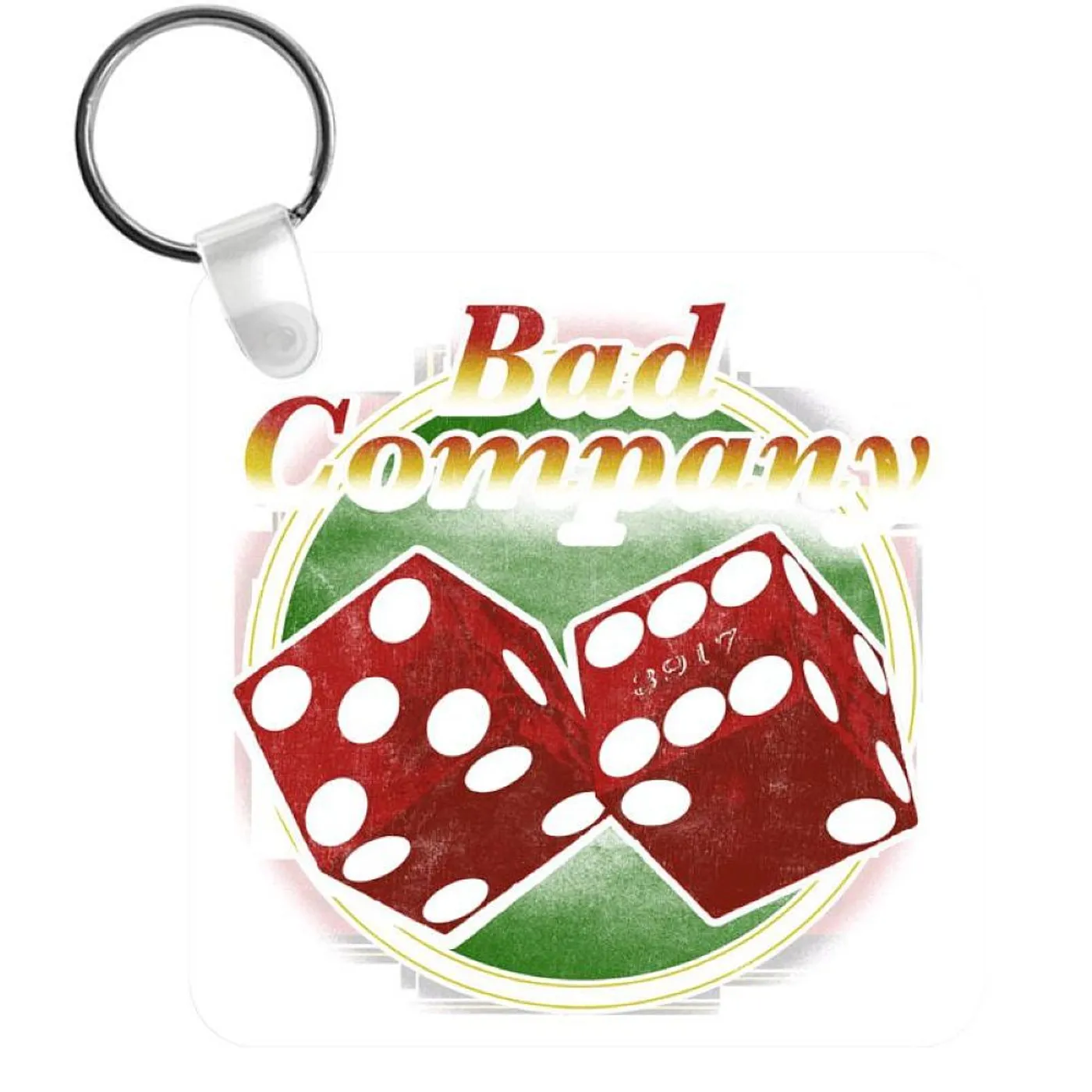 Bad Company Straight Shooter Keychain