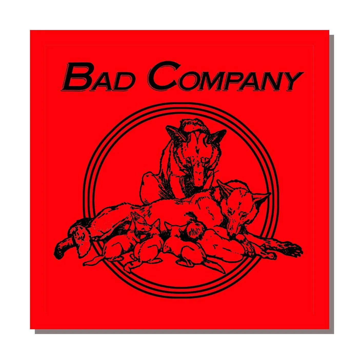 Bad Company Wolves Magnet