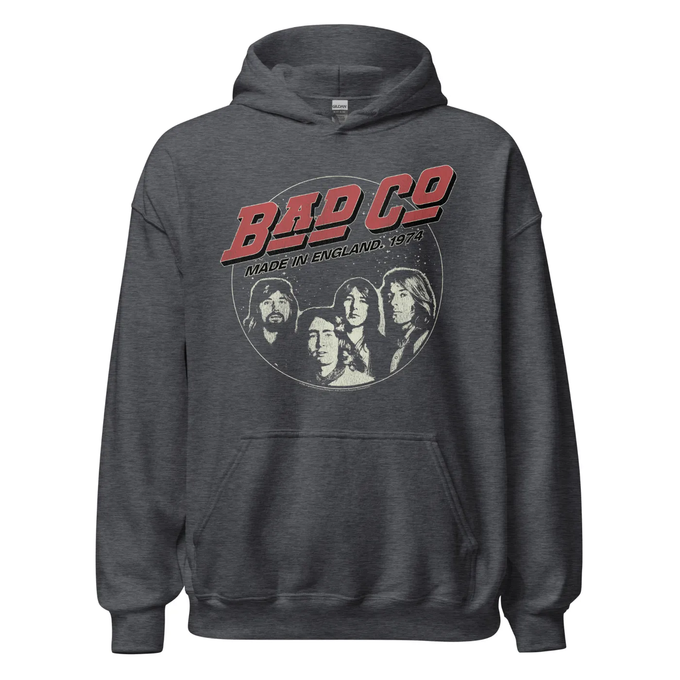 Bad Company Bad Co Circle Photo Hoodie