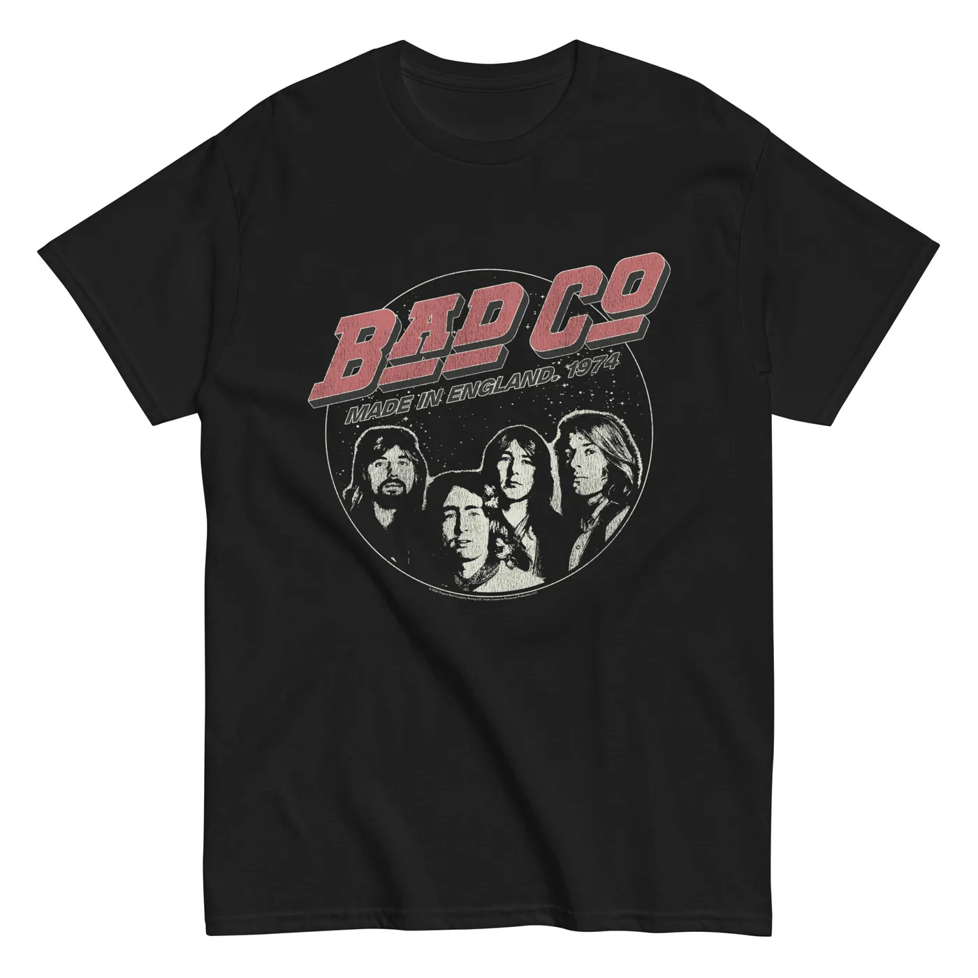 Bad Company Bad Co Circle Photo T-Shirt
