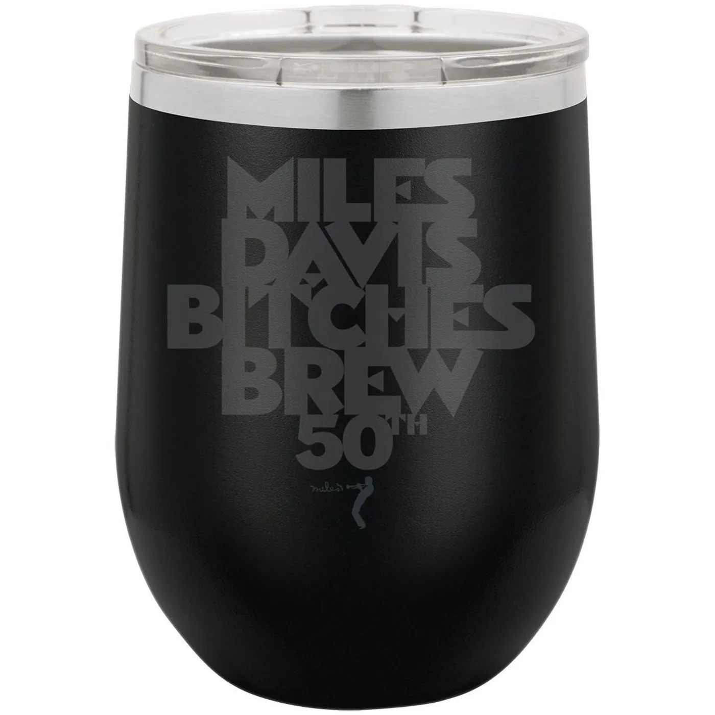 Miles Davis Bitches Brew 50 Polar Camel Stemless Wine Glass