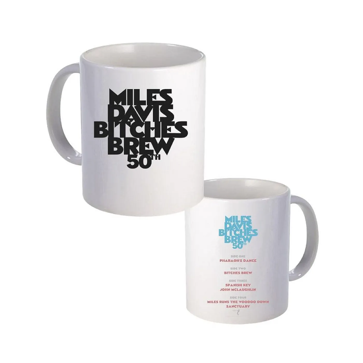 Miles Davis Bitches Brew 50 Ceramic Mug