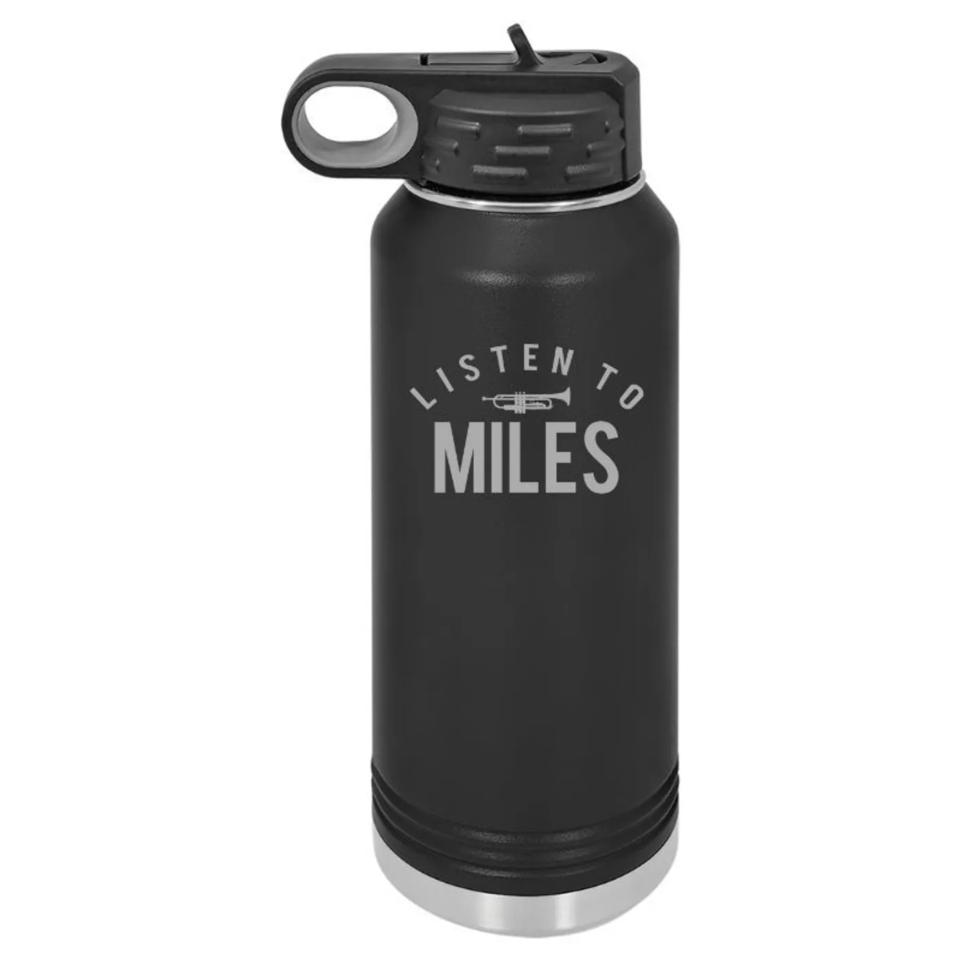 Miles Davis Listen To Miles Polar Camel Water Bottle