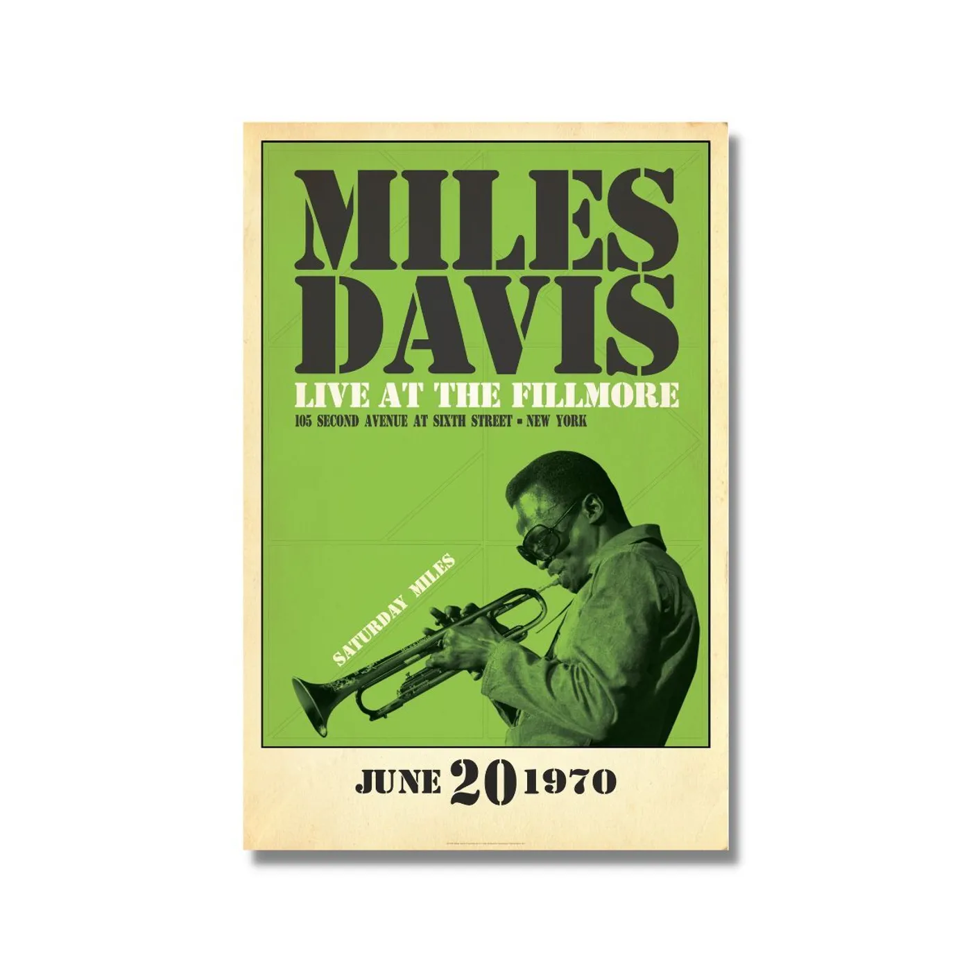 Miles Davis Fillmore Saturday Magnet