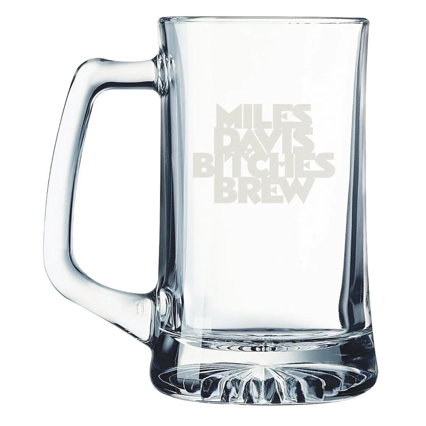 Miles Davis Bitches Brew Laser Etched Beer Stein