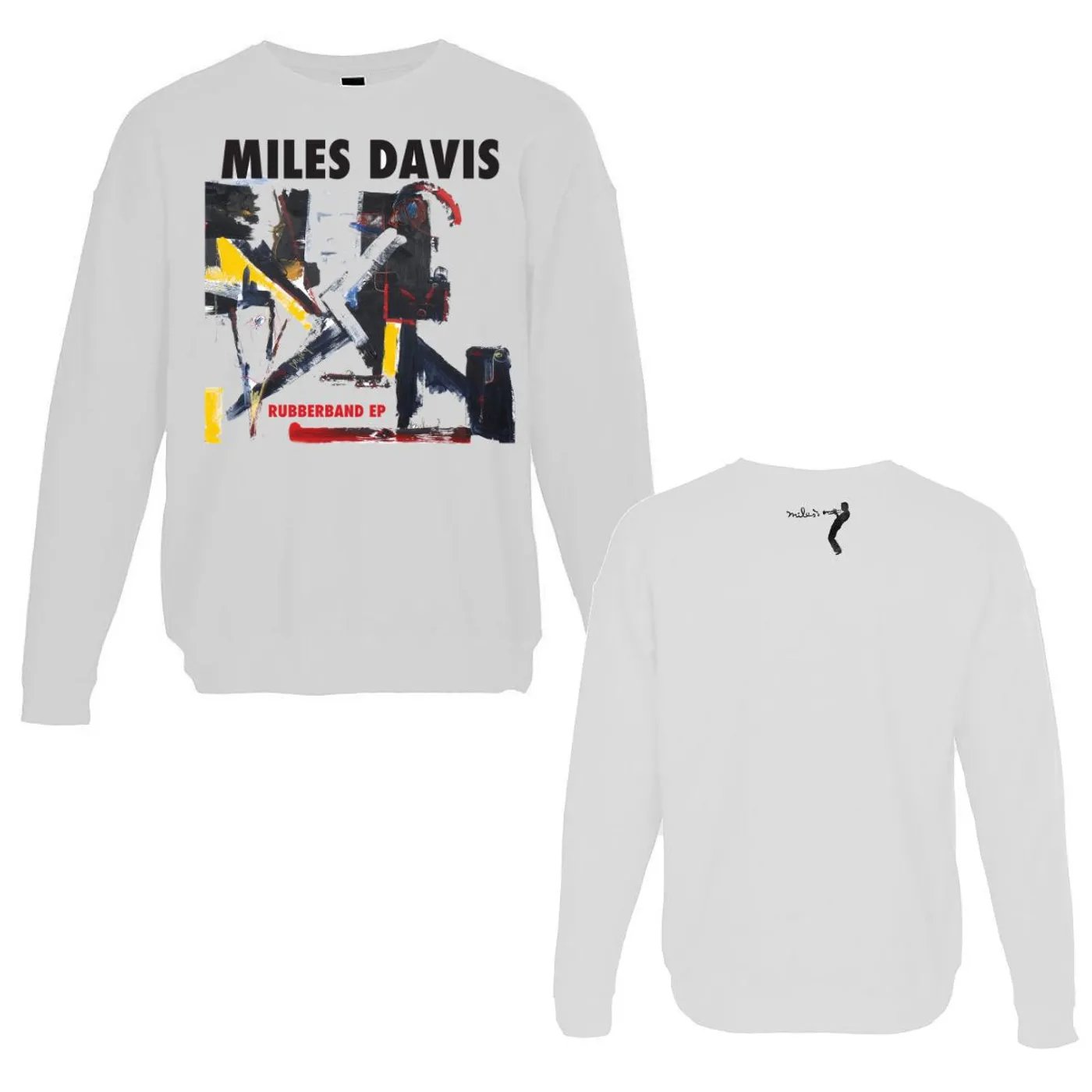 Miles Davis Rubberband EP Crew Neck Sweatshirt