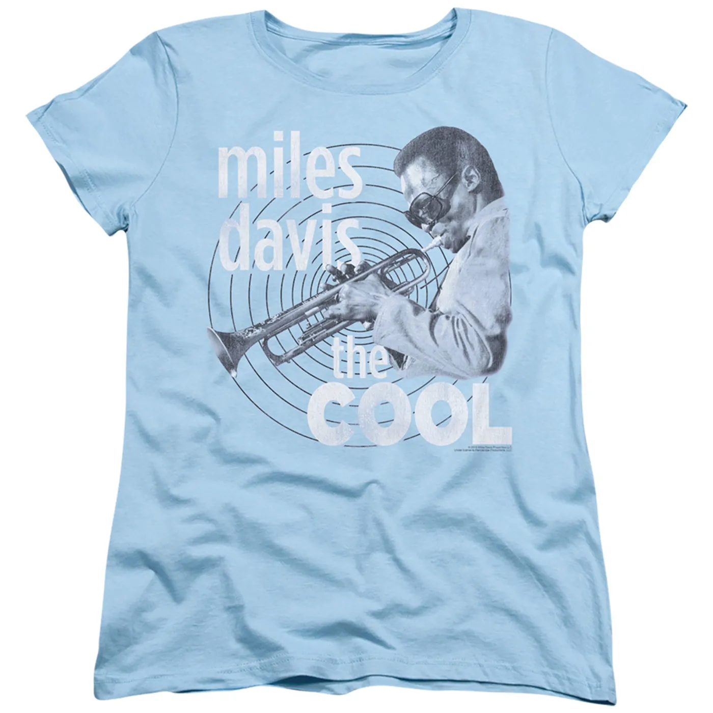 Miles Davis Womens The Cool Tee