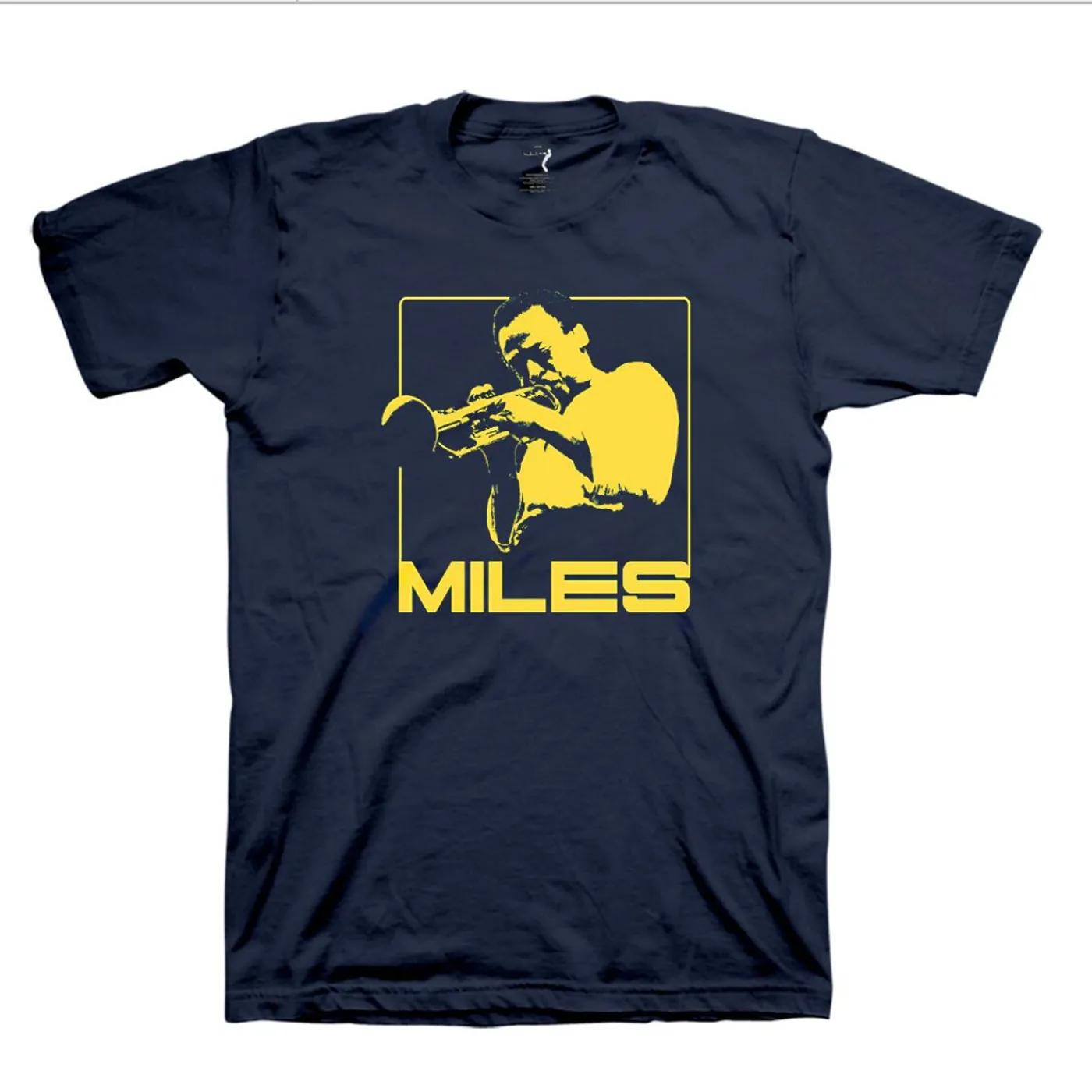Miles Davis Miles In Mono T-Shirt: Yellow