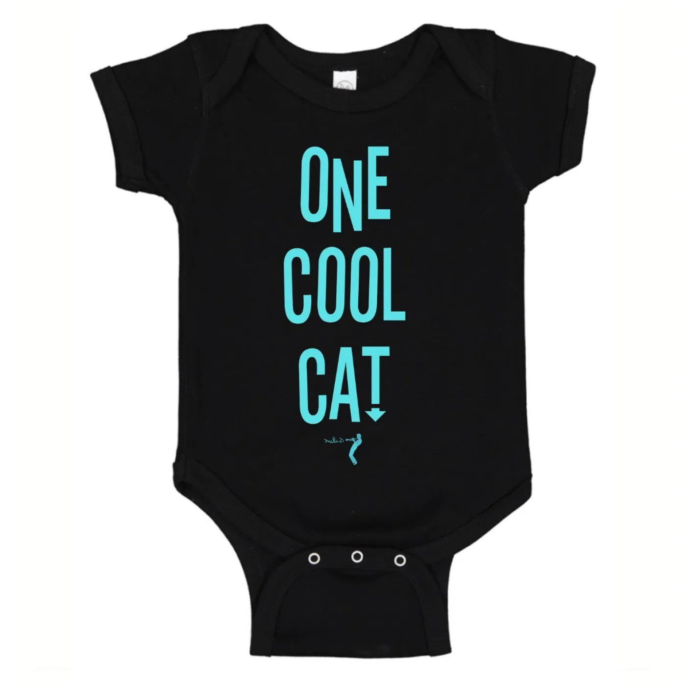 Miles Davis Mint One Cool Cat Onesie