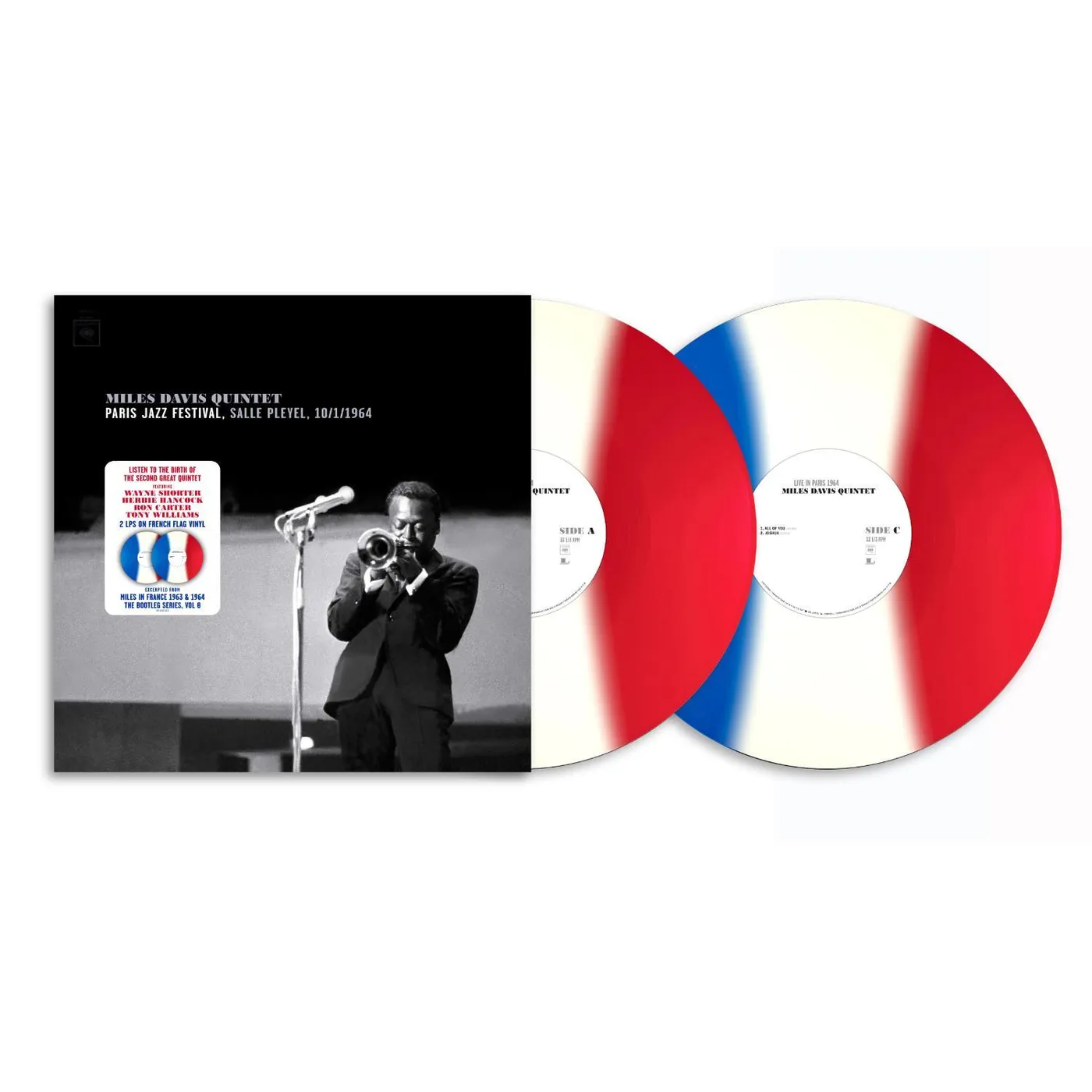 Miles Davis Paris Jazz Festival, Salle Pleyel 10/1/1964 2 LP (Vinyl)