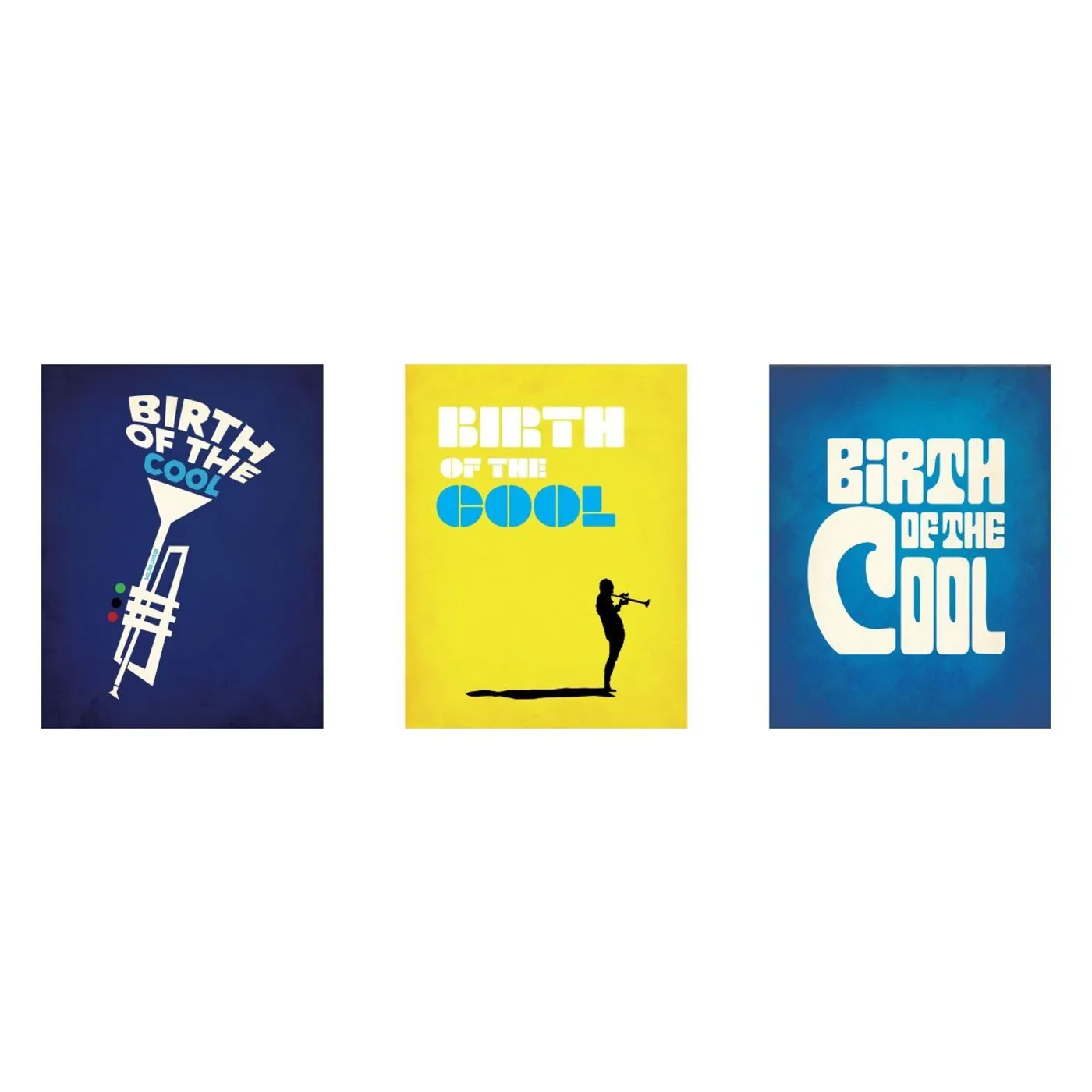 Miles Davis Birth of the Cool Birthday Cards (3 Pack)