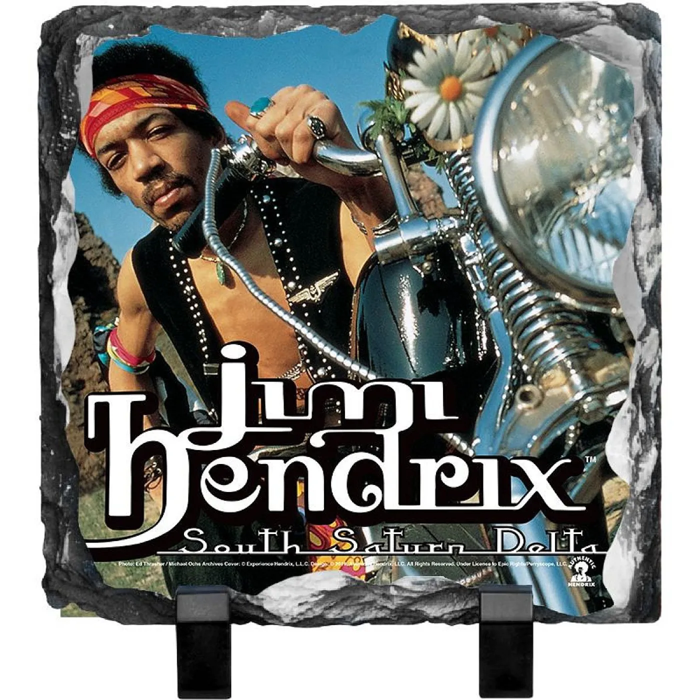 Jimi Hendrix South Saturn Delta Photo Slate