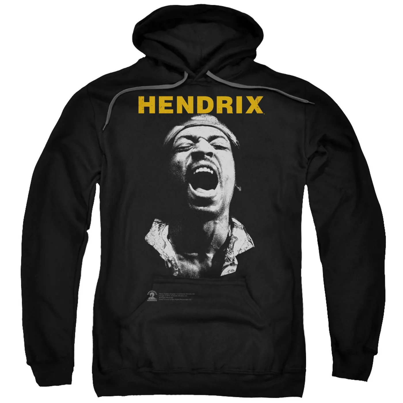 Jimi Hendrix Listen Pull-Over Hoodie