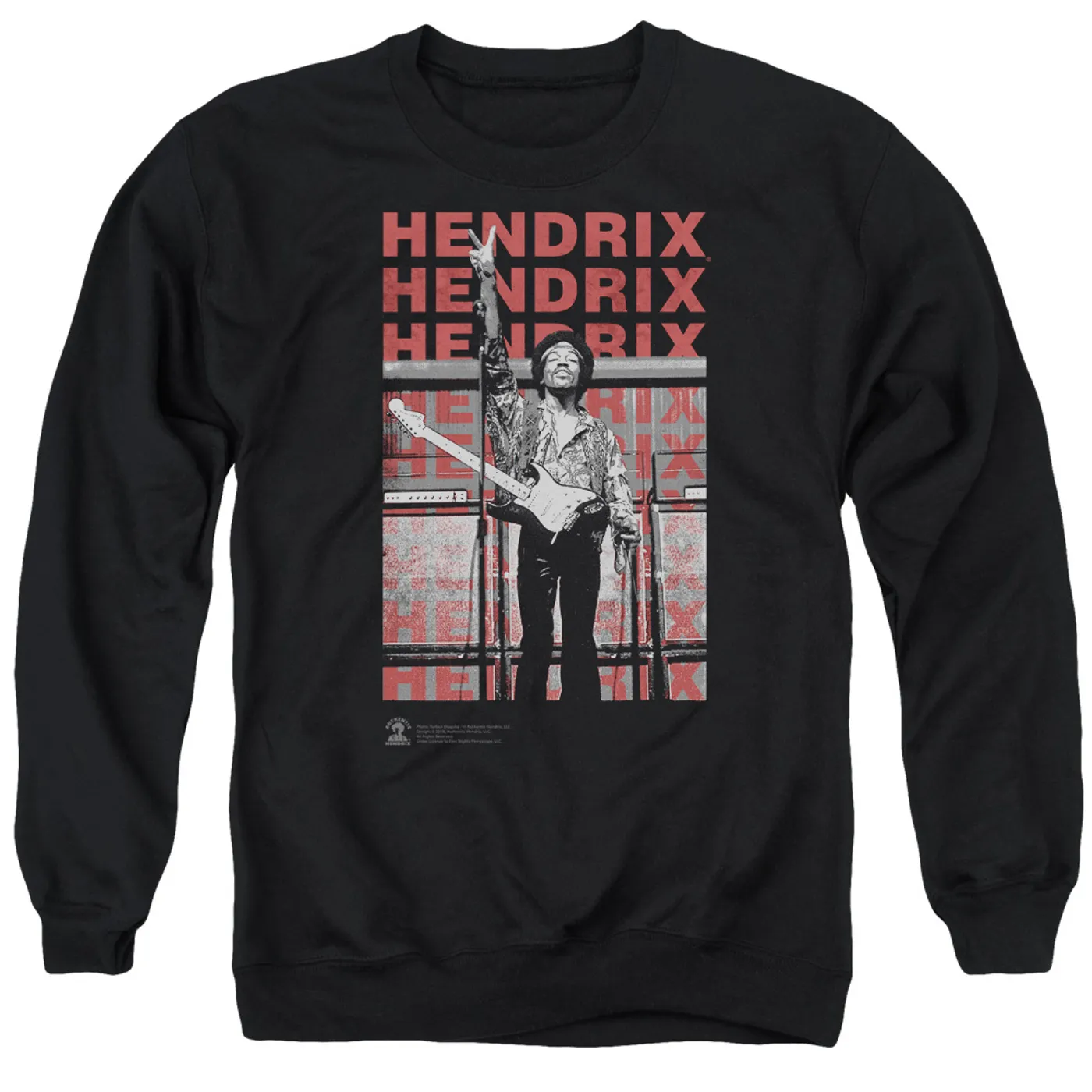 Jimi Hendrix Give It All Crewneck Sweatshirt