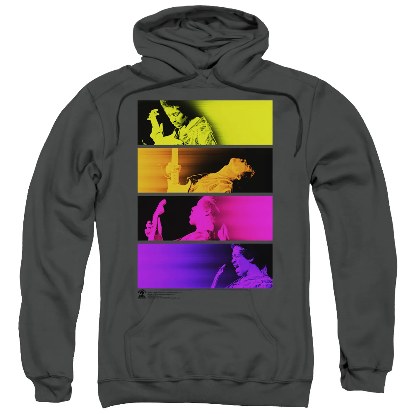 Jimi Hendrix Electric Blocks Pull-Over Hoodie