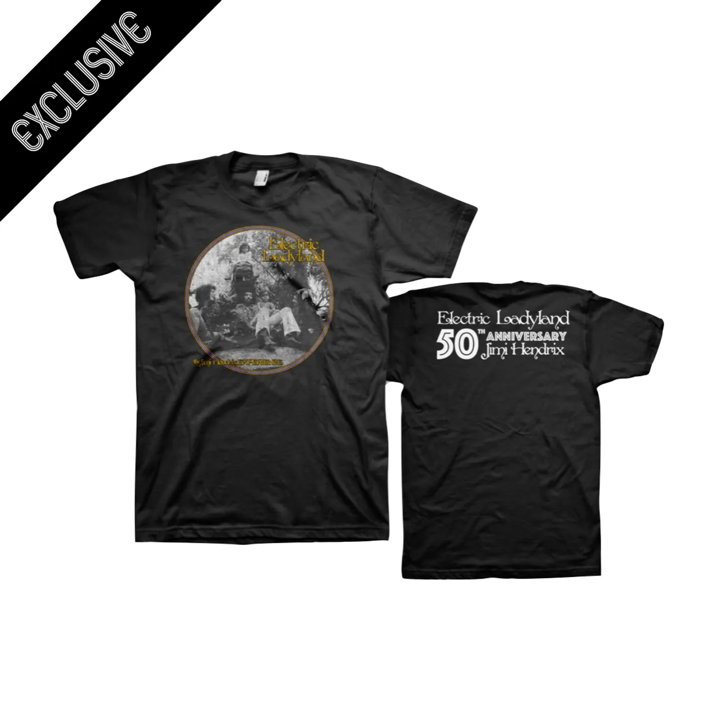 Jimi Hendrix Experience - Electric Ladyland 50th Anniversary T-shirt