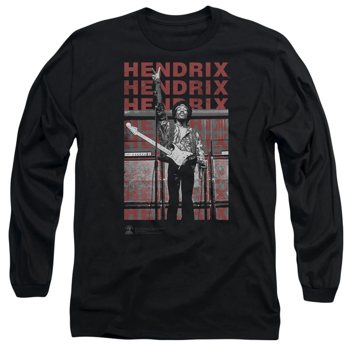 Jimi Hendrix Give It All Long Sleeve T-Shirt