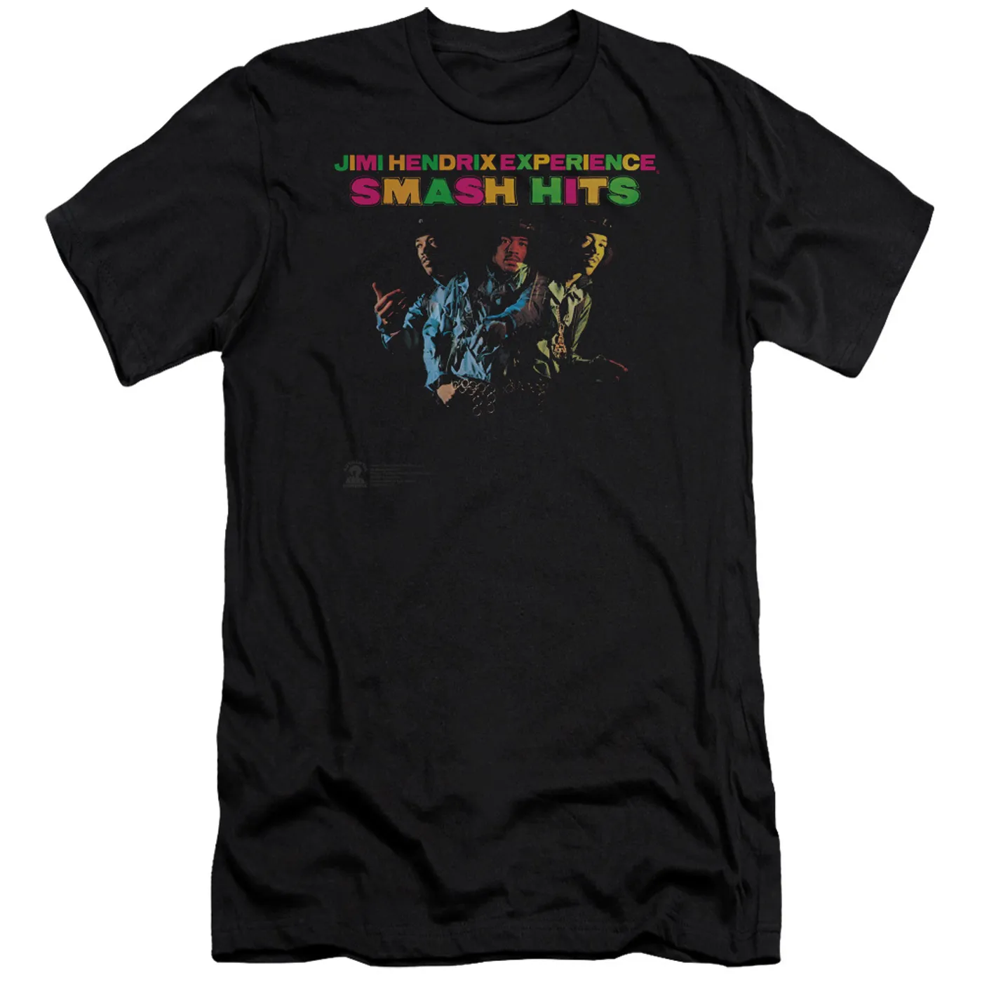 Jimi Hendrix Smash Hits Premium Canvas T-shirt