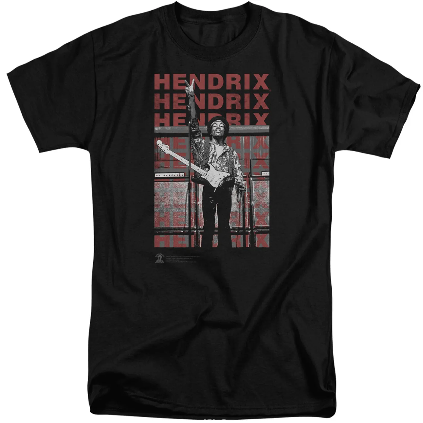 Jimi Hendrix Give It All Tall T-shirt