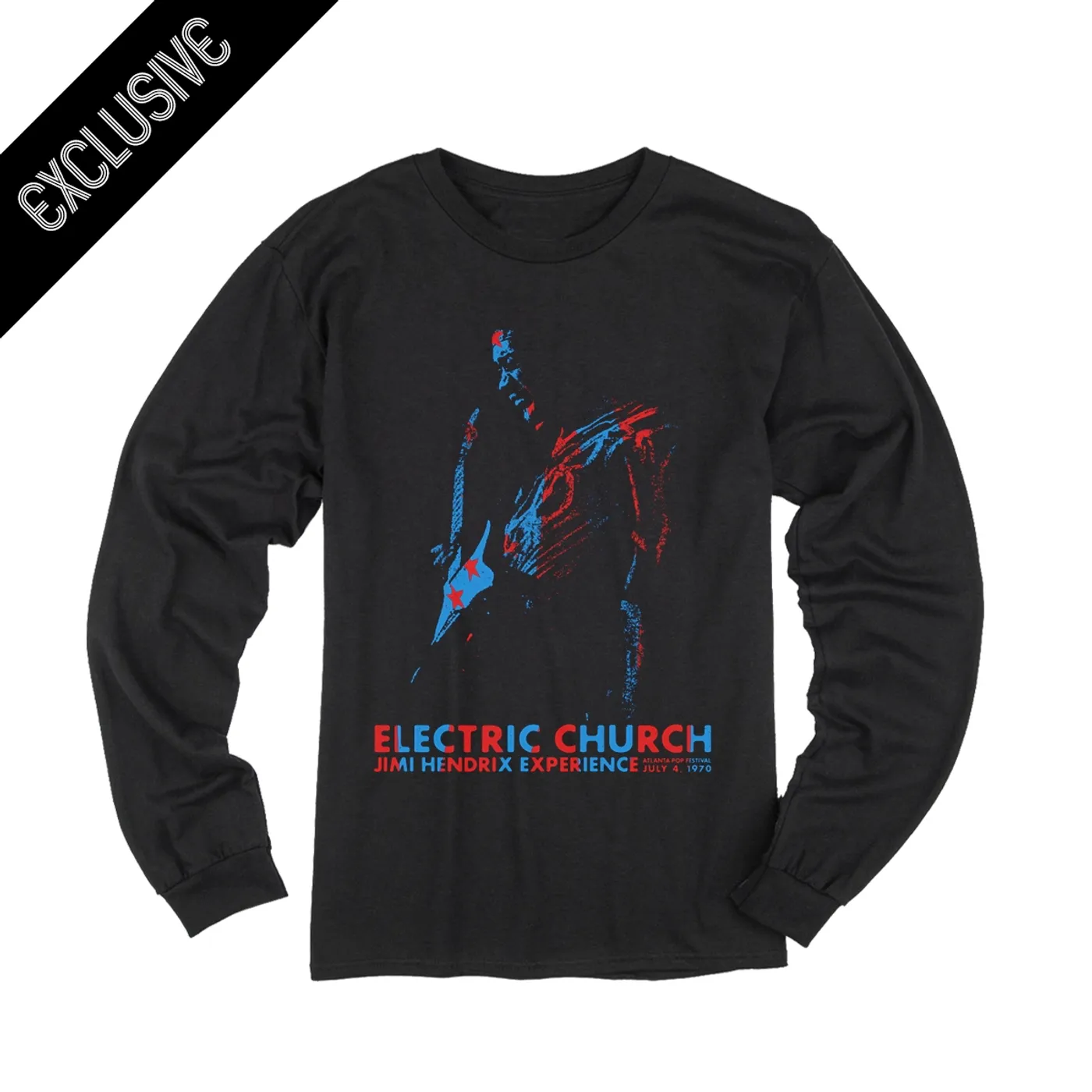 Jimi Hendrix Electric Church Limited Edition Longsleeve T-shirt