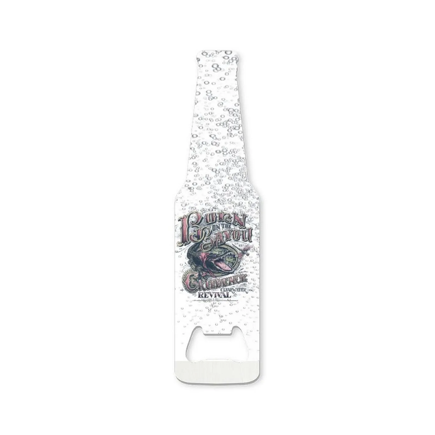 Creedence Clearwater Revival Bayou Gator Bubbles Bottle Opener