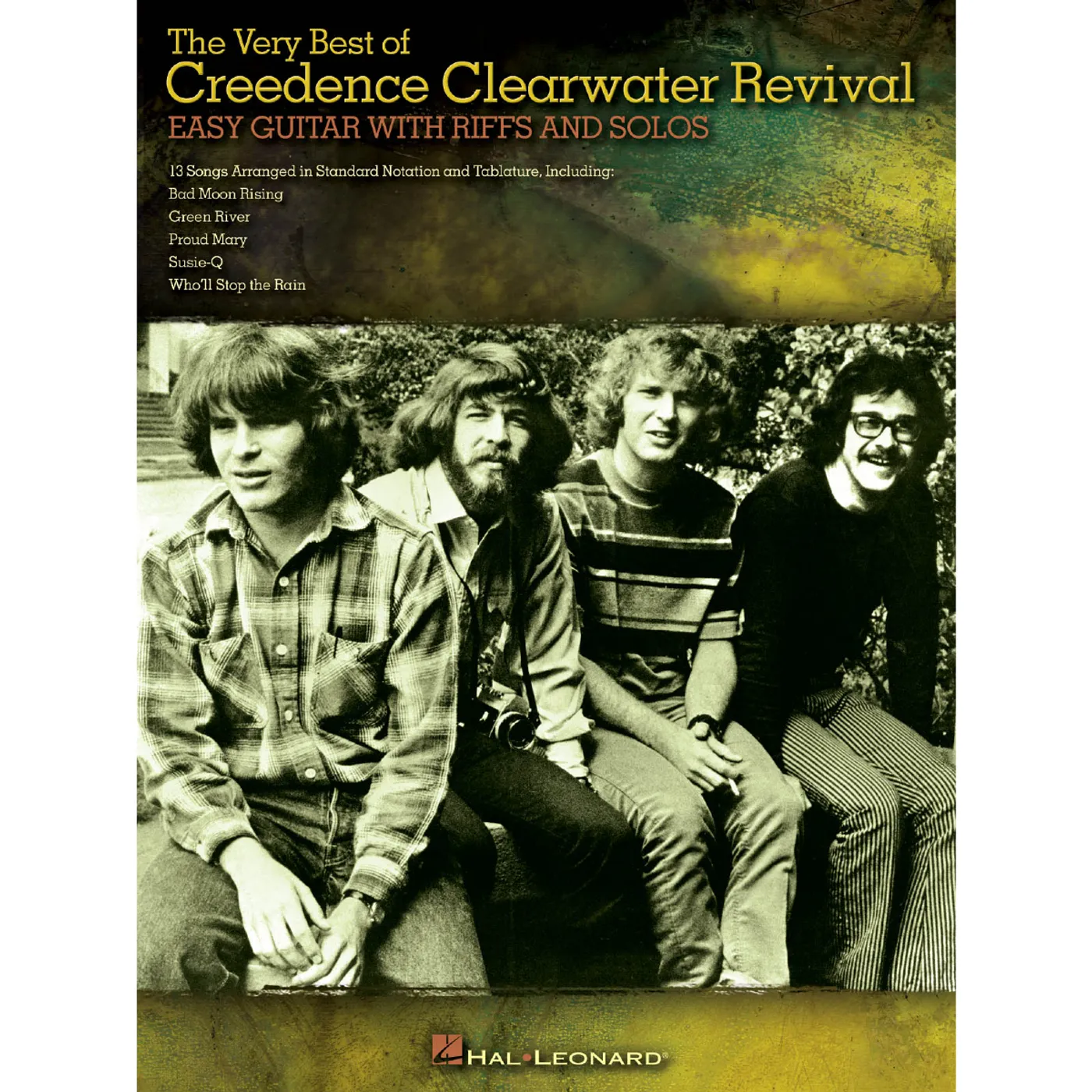 The Very Best of Creedence Clearwater Revival Easy Guitar Tab with Rifts and Solos