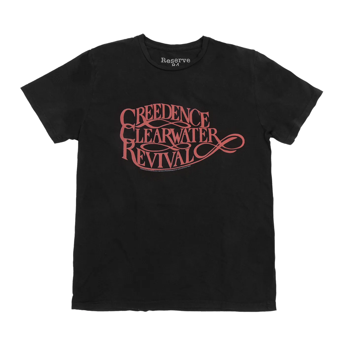 Creedence Clearwater Revival Red Script Logo T-shirt