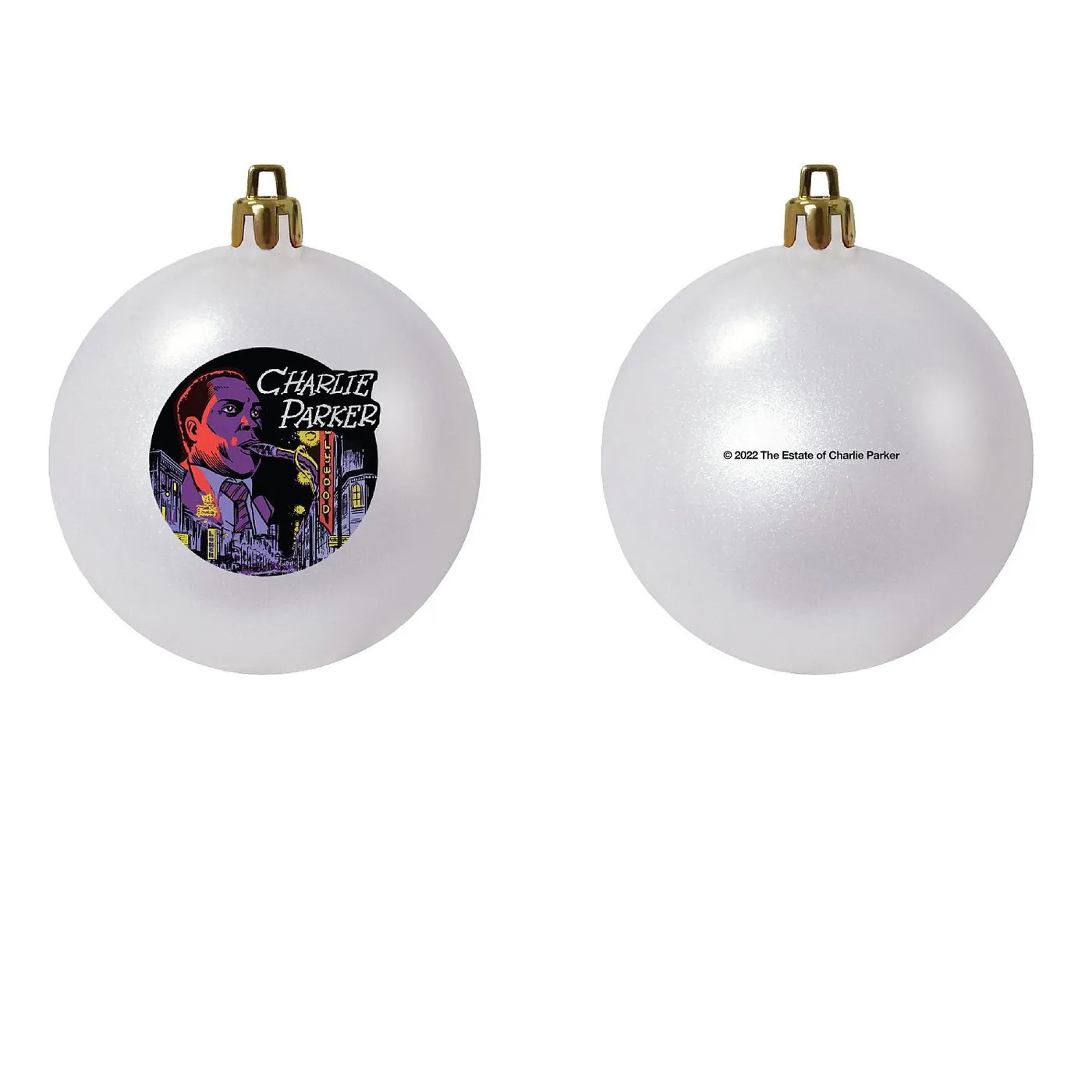 Charlie Parker Hollywood Ornament