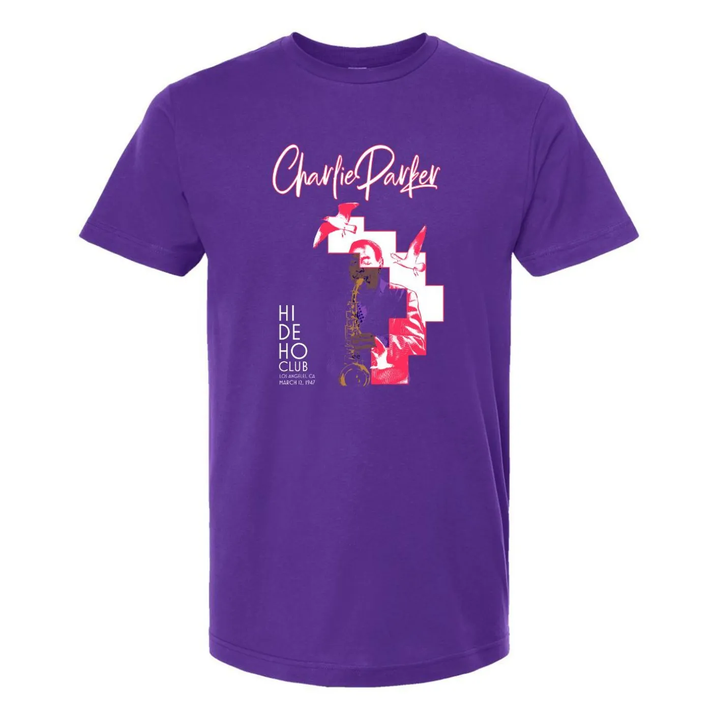 Charlie Parker HiDeHo T-Shirt, Long Sleeve, or Crewneck