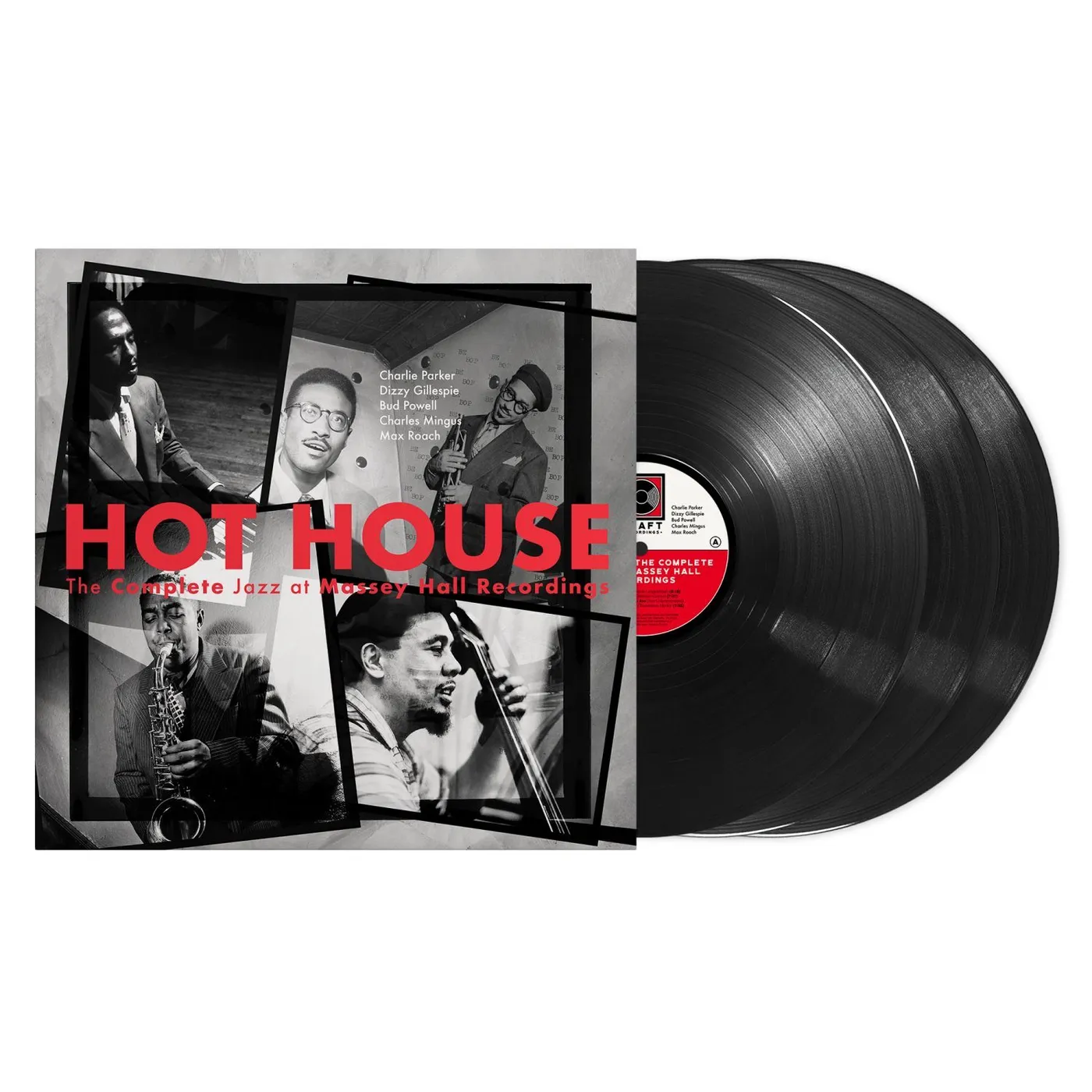 Charlie Parker Hot House: The Complete Jazz at Massey Hall Recordings 3 LP (Vinyl)