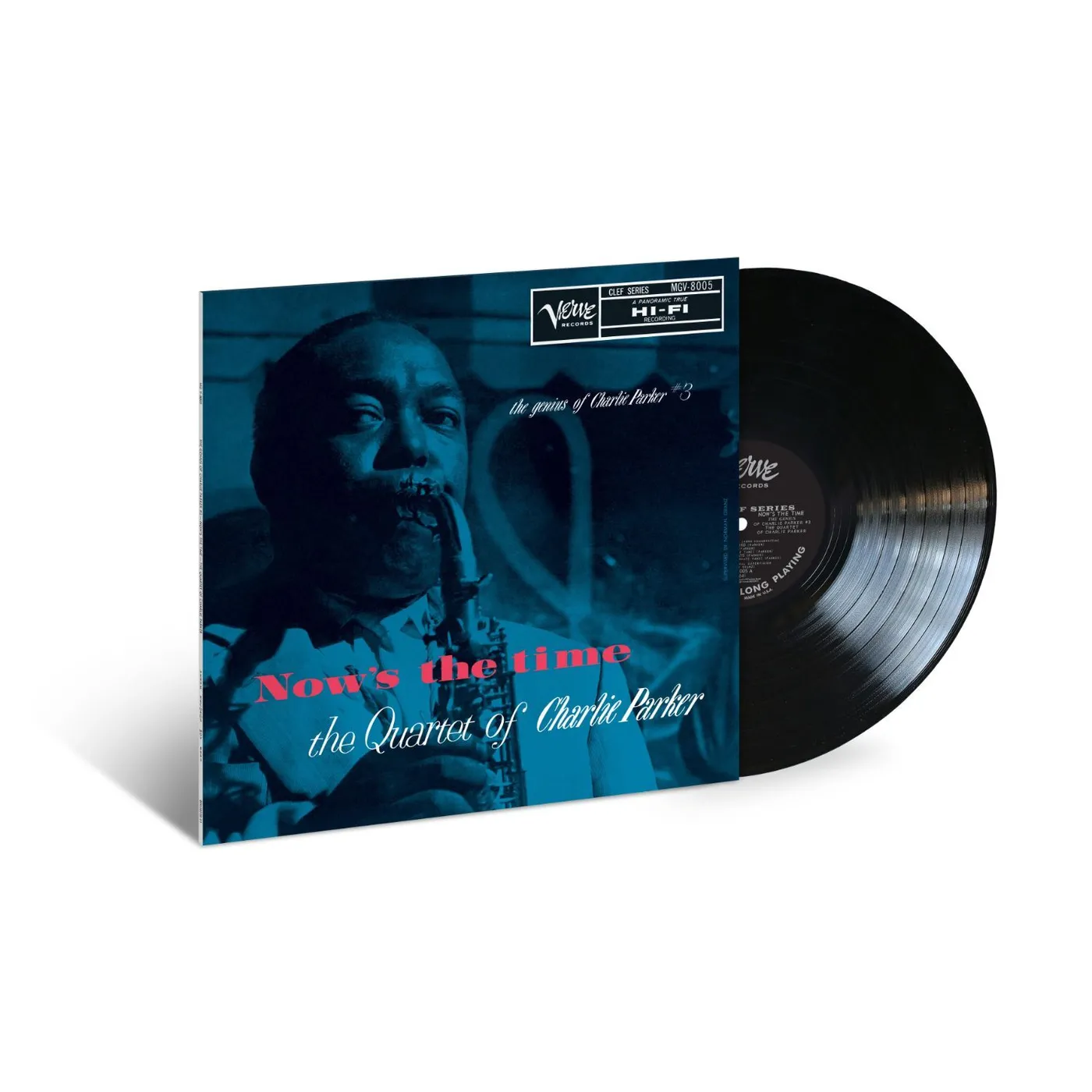The Genius of Charlie Parker #3  Nows The Time  The Quartet of Charlie Parker LP (Vinyl)