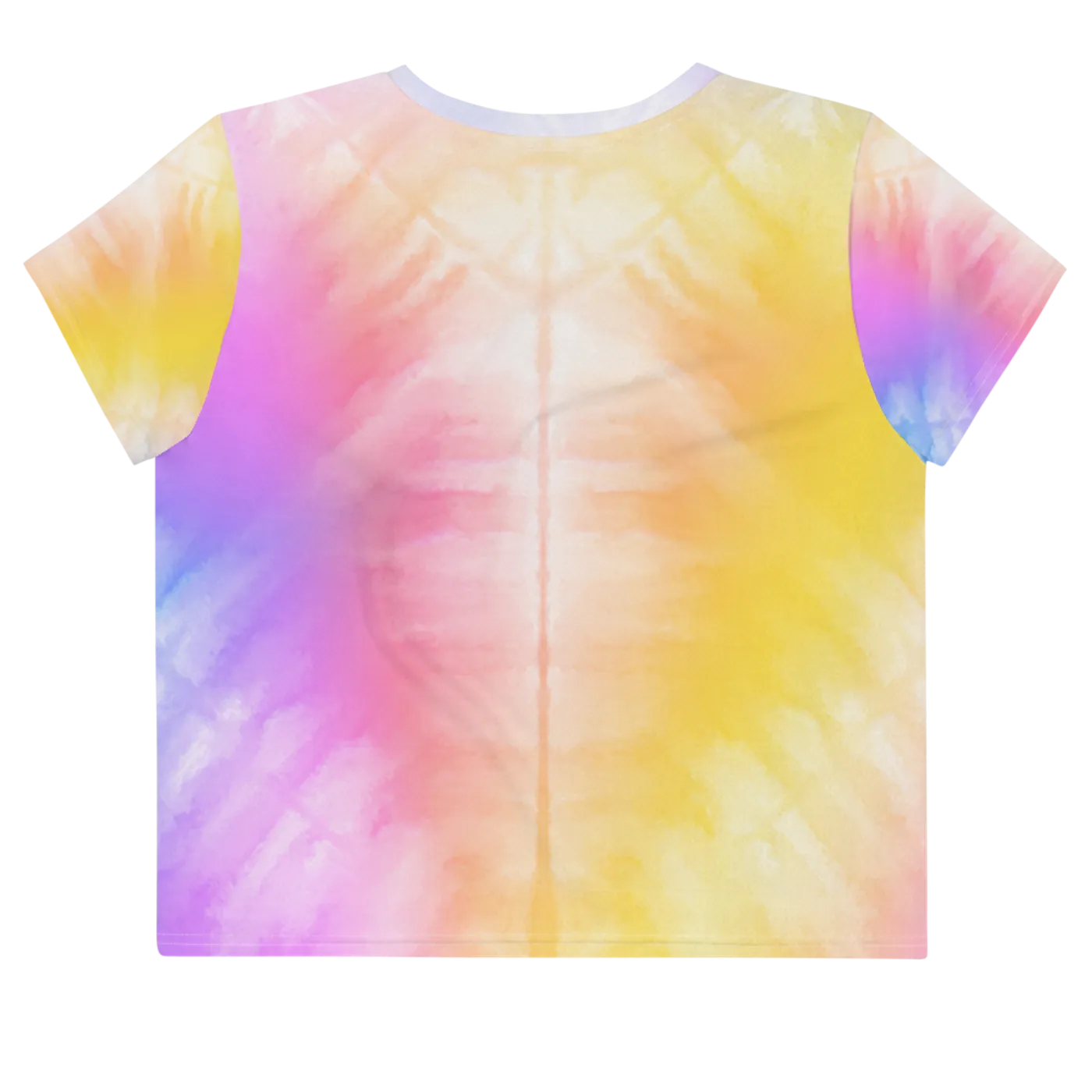 A Certain Energy 'Watercolor' Crop Top T-Shirt