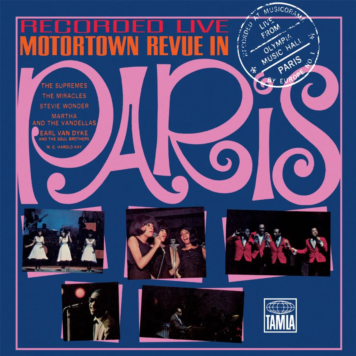 Various Artists Motortown Revue In Paris