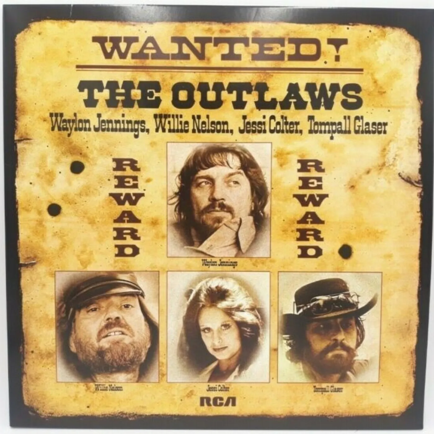 Waylon Jennings, Willie Nelson, Jessi Colter, Tompall Glaser – Wanted! The Outlaws