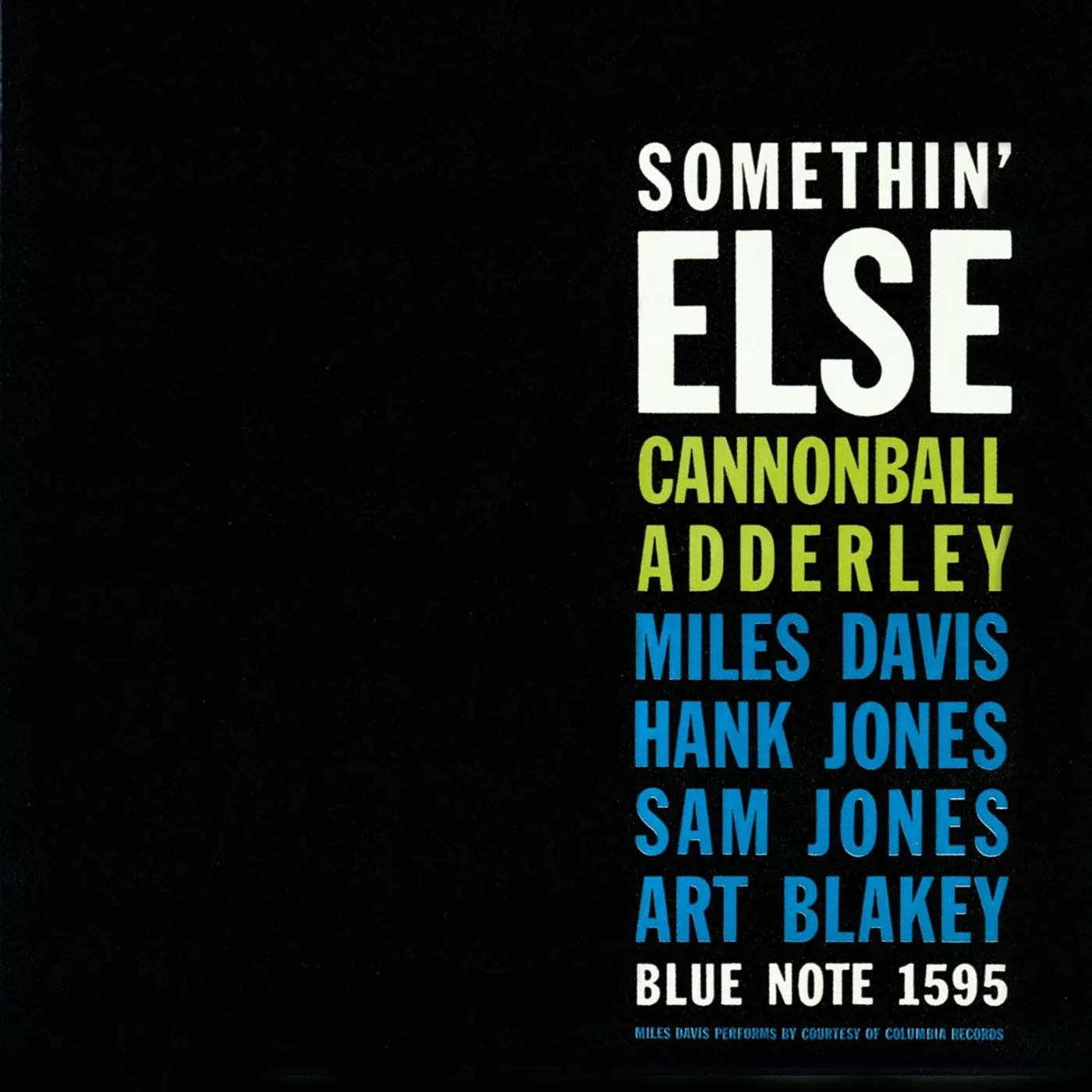 Cannonball Adderley Somethin' Else