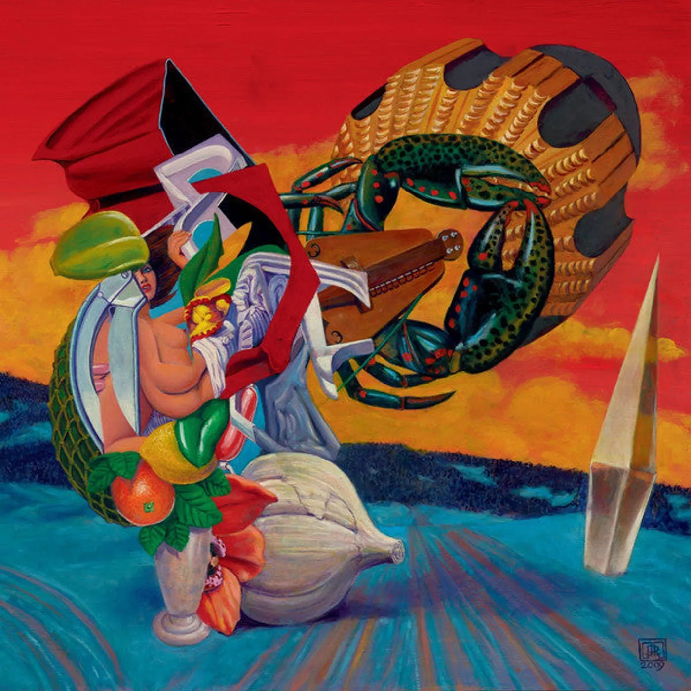 The Mars Volta - Octahedron (red/blue color)