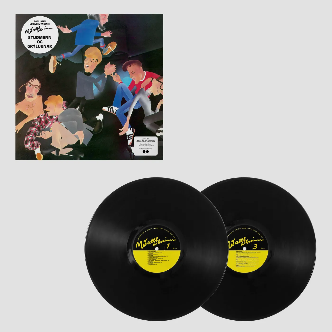 Stuðmenn og Grýlurnar - Með allt á hreinu (40 ára afmælisútgáfa) 2LP