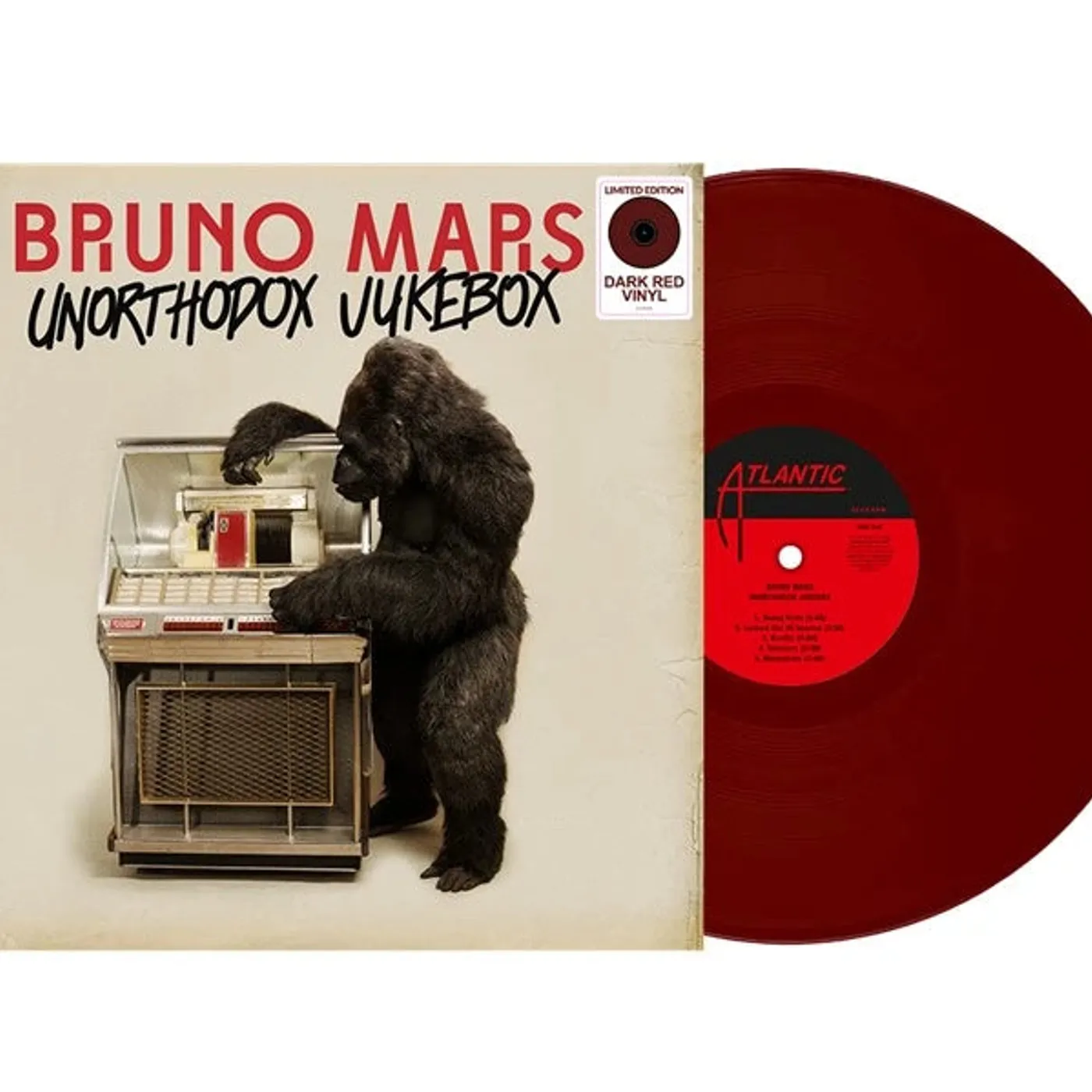 Bruno Mars - Unorthodox Jukebox - 10 ára afmælisútgáfa - Red